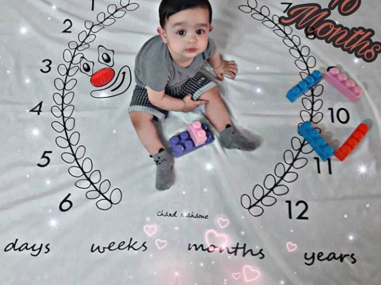 ده ماهگی نوزاد مهراس راسخ