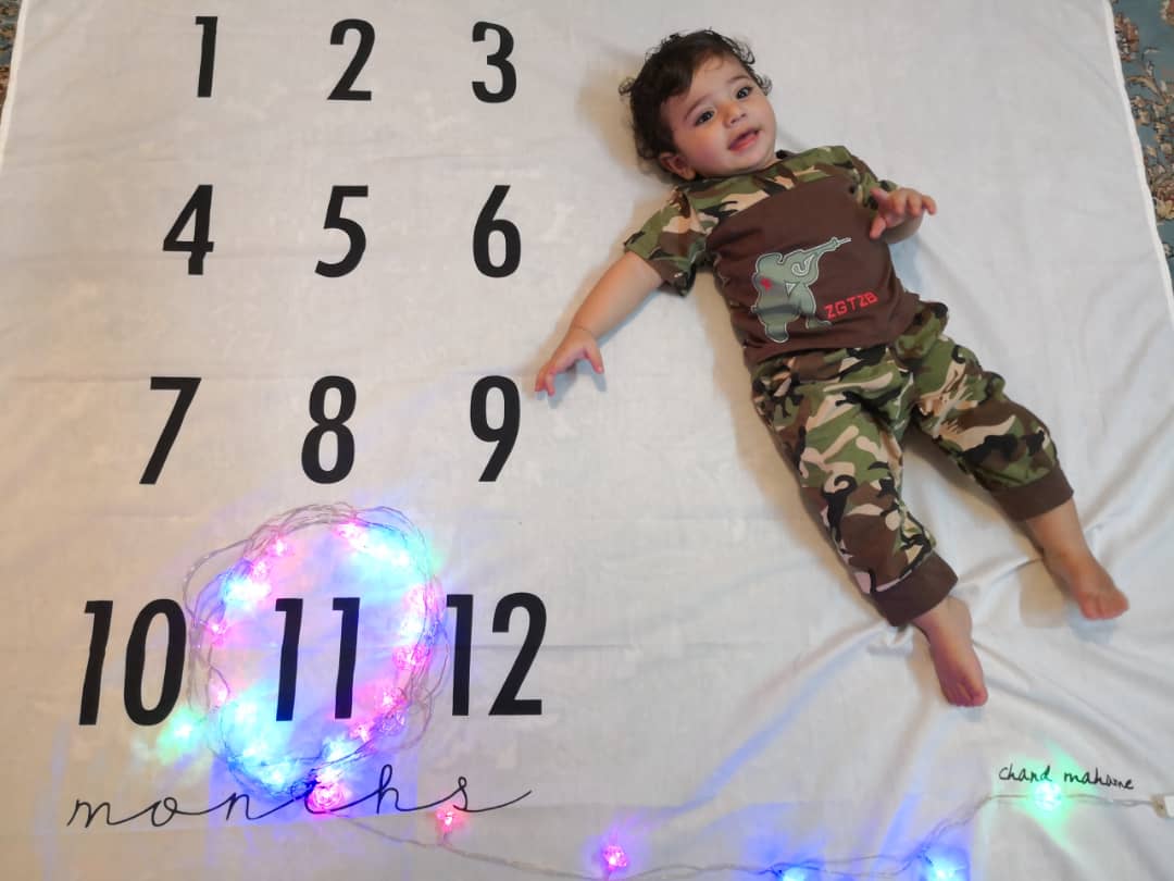 یازده ماهگی نوزاد آراد یارالهی