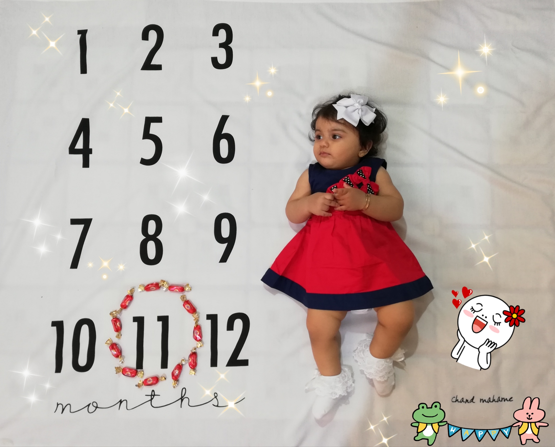 یازده ماهگی نوزاد هستی بساک