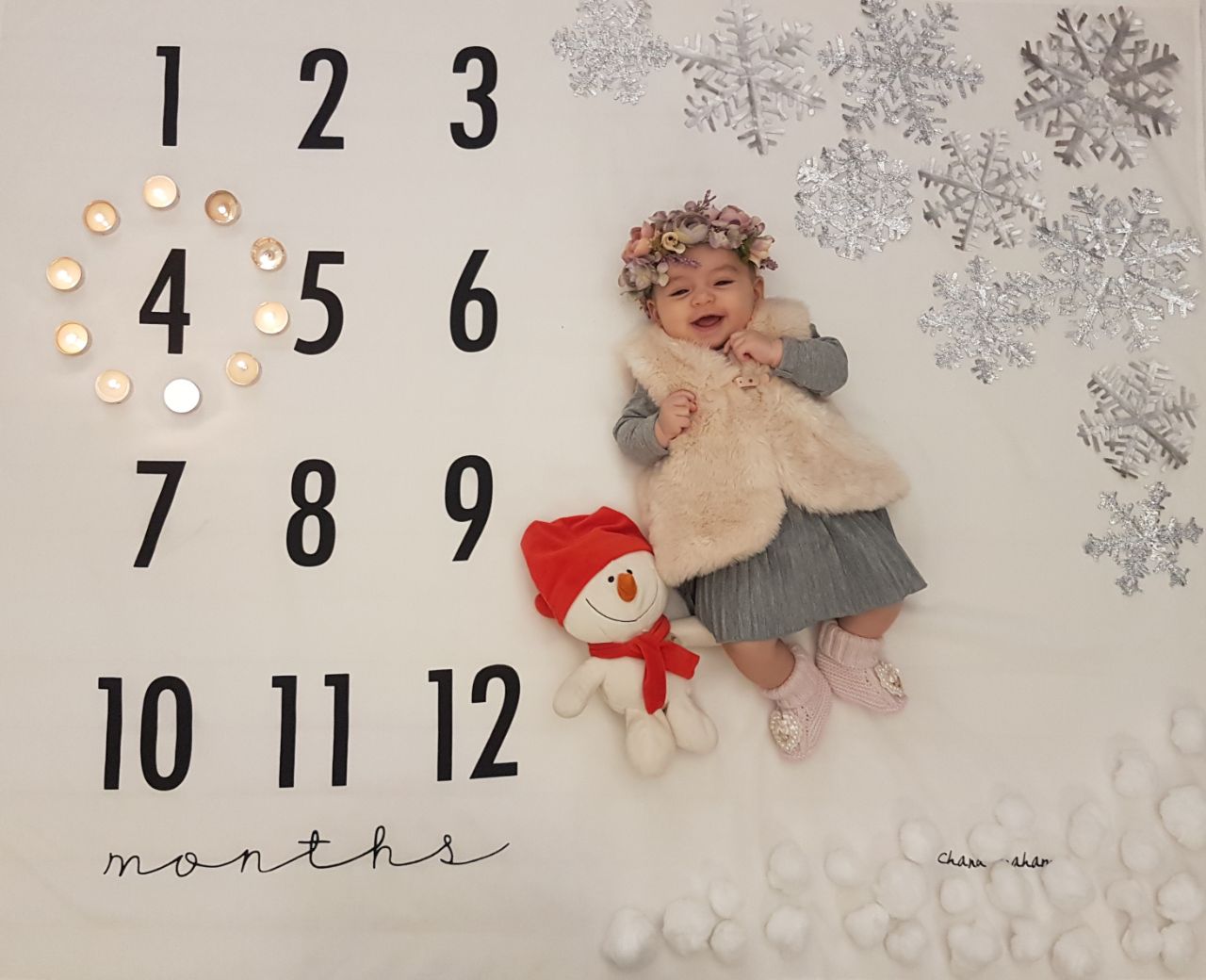 چهار ماهگی نوزاد هیراد پورعسگری