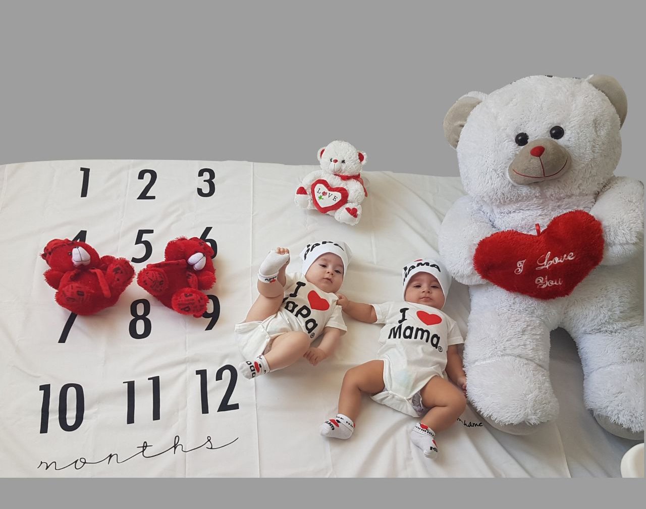 پارچه ماهگرد نوزاد طرح کلاسیک هیراد پورعسگری