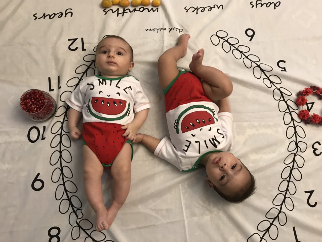 چهار ماهگی نوزاد هیراد پورعسگری