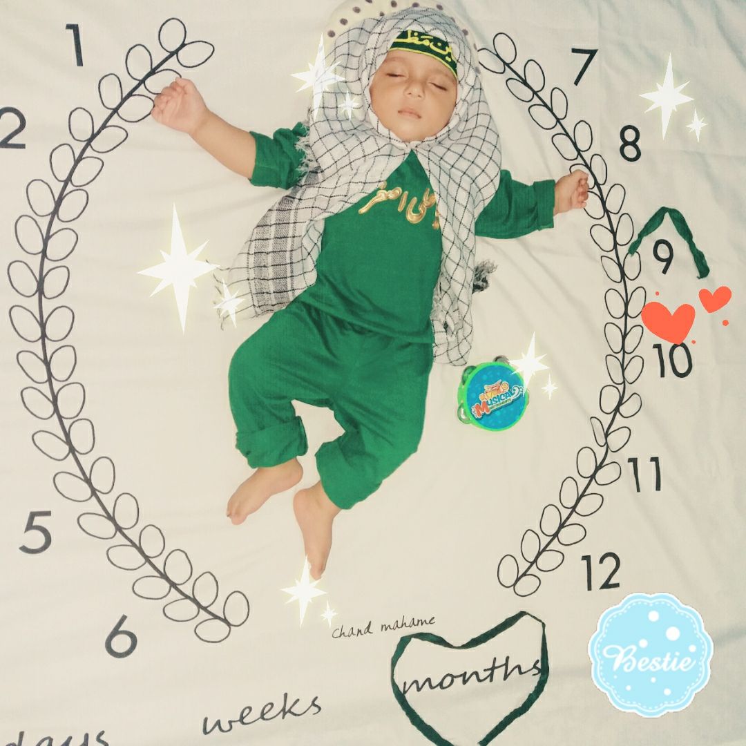 پارچه ماه شمار طرح شاخه زیتون هیراد پورعسگری