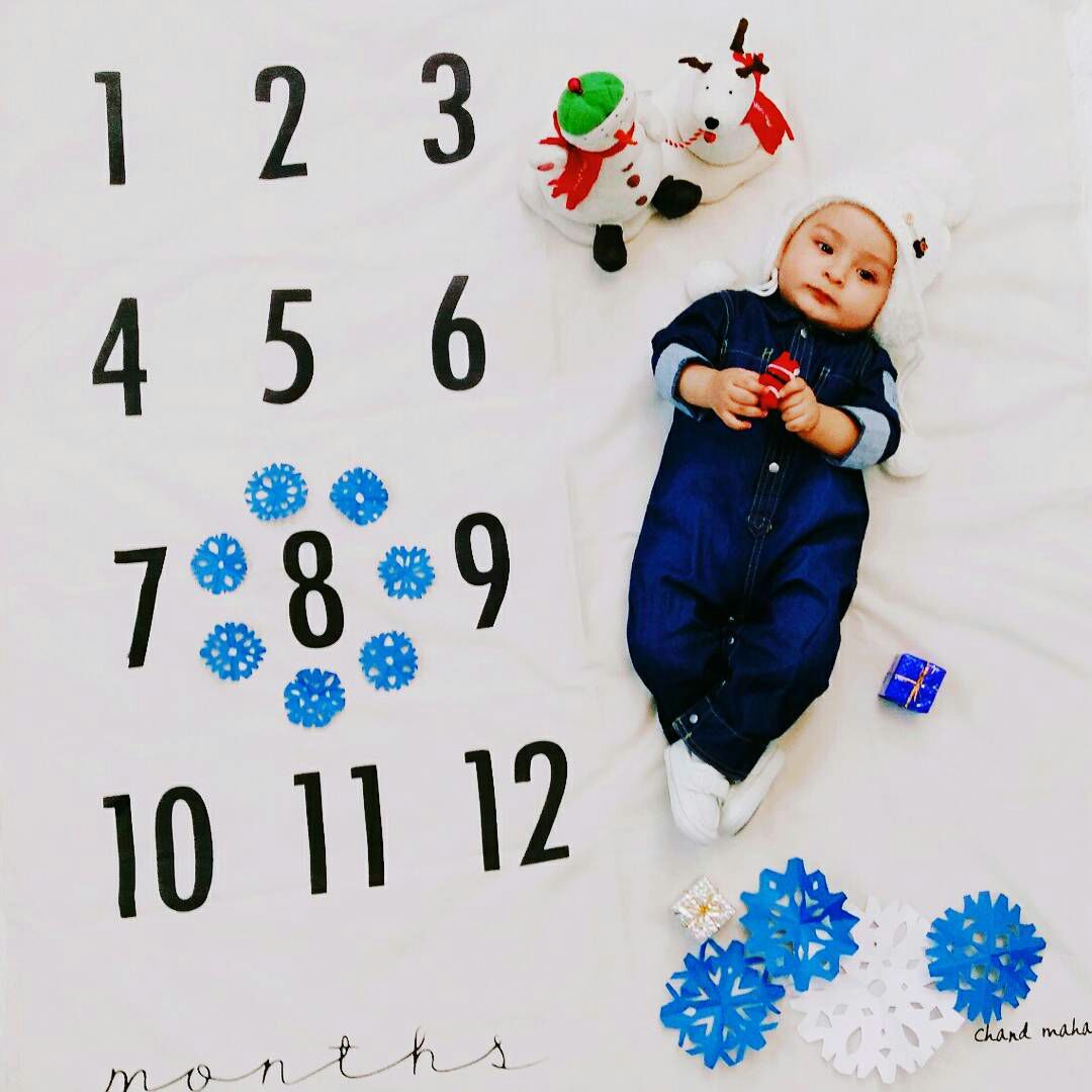 تم عکس زمستانی نوزاد هیراد پورعسگری