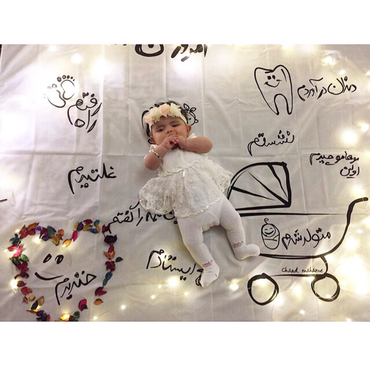 اولین خنده نوزاد هیراد پورعسگری