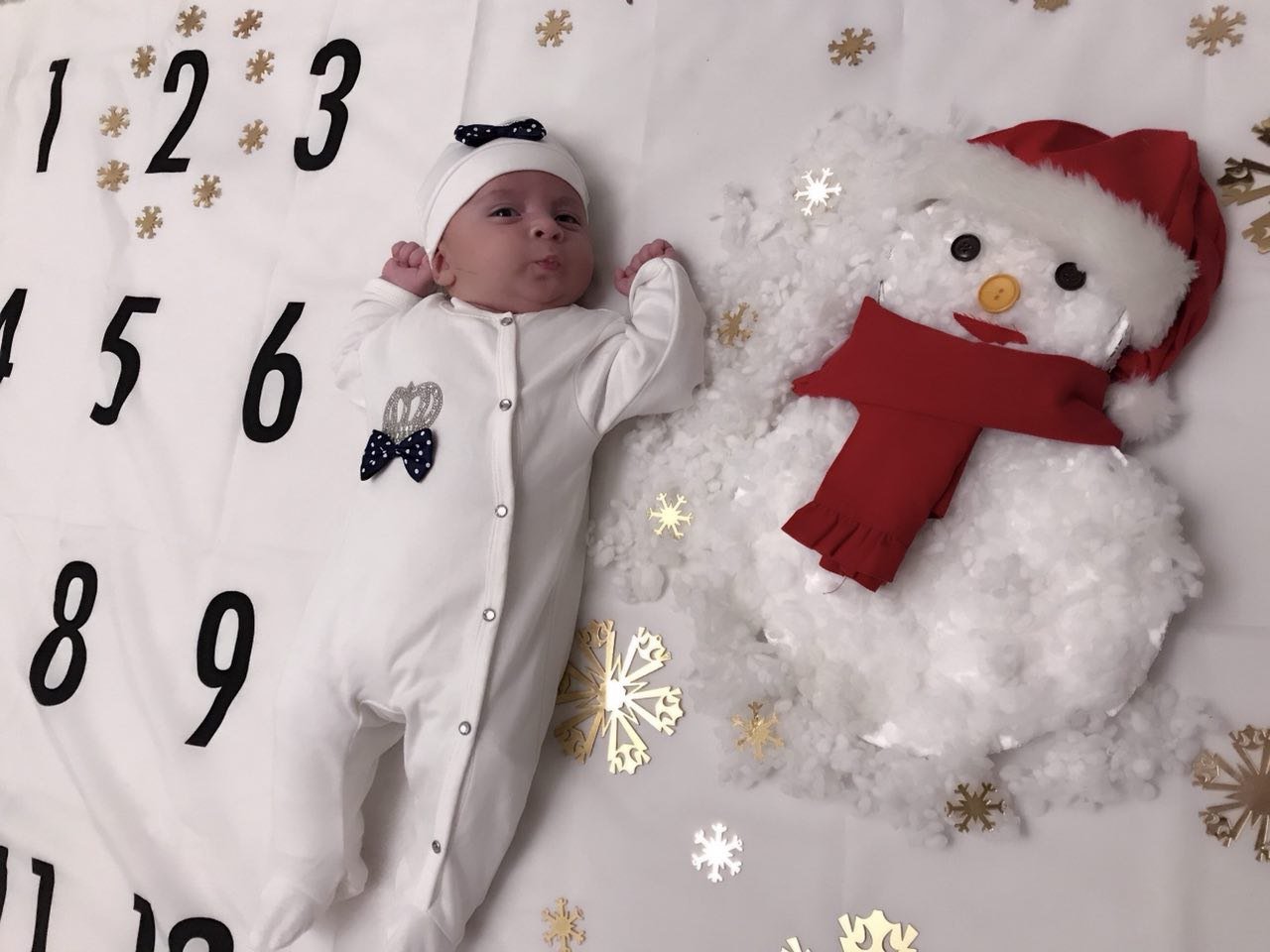 پارچه ماهگرد نوزاد طرح کلاسیک هیراد پورعسگری