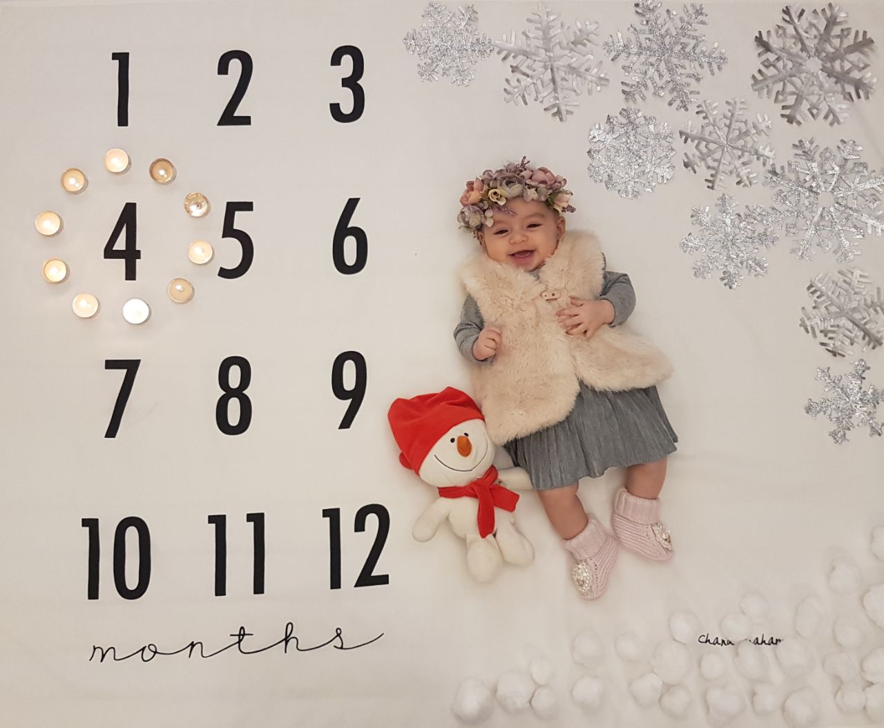 چهار ماهگی نوزاد هیراد پورعسگری