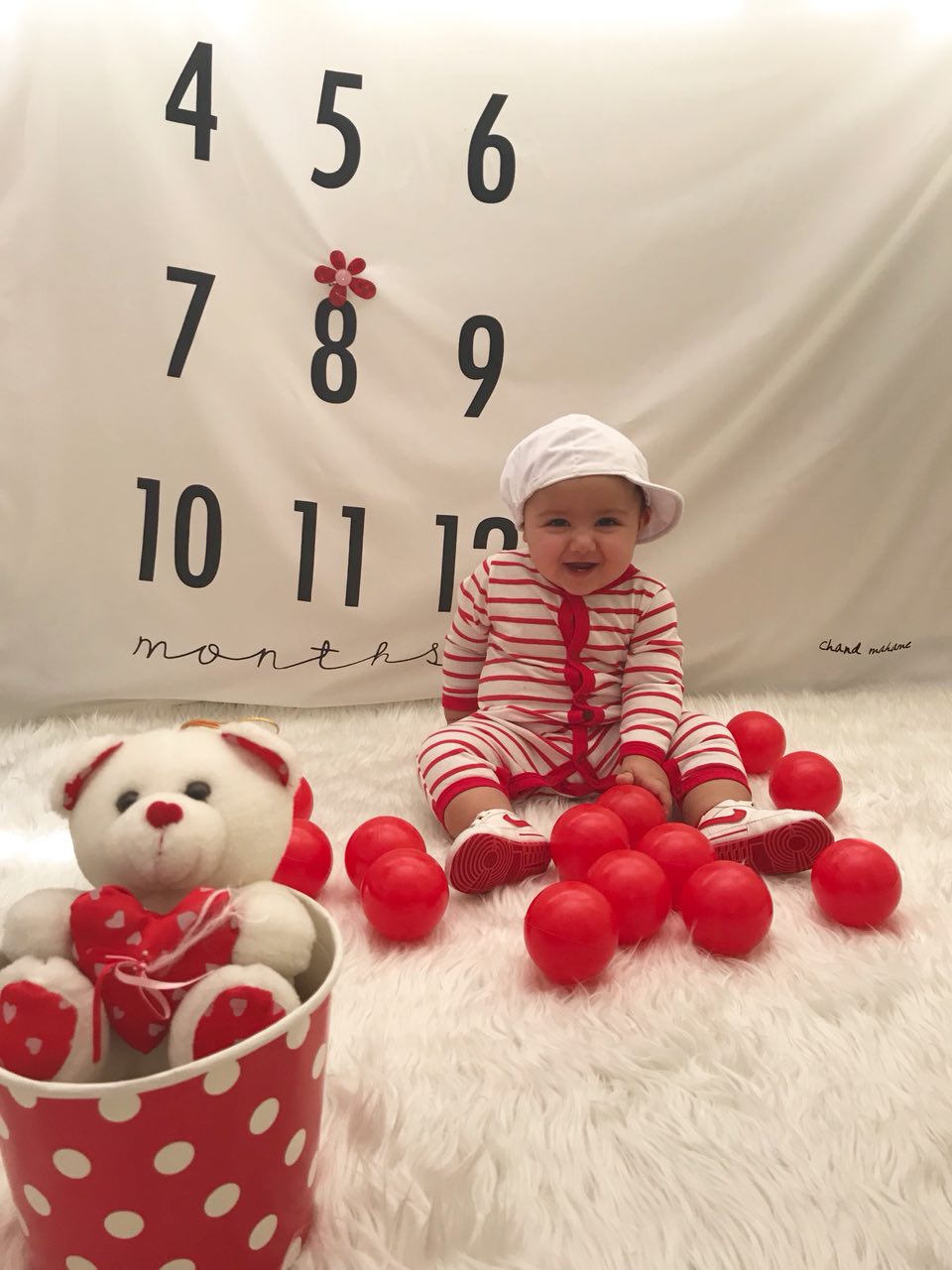 هشت ماهگی نوزاد هیراد پورعسگری