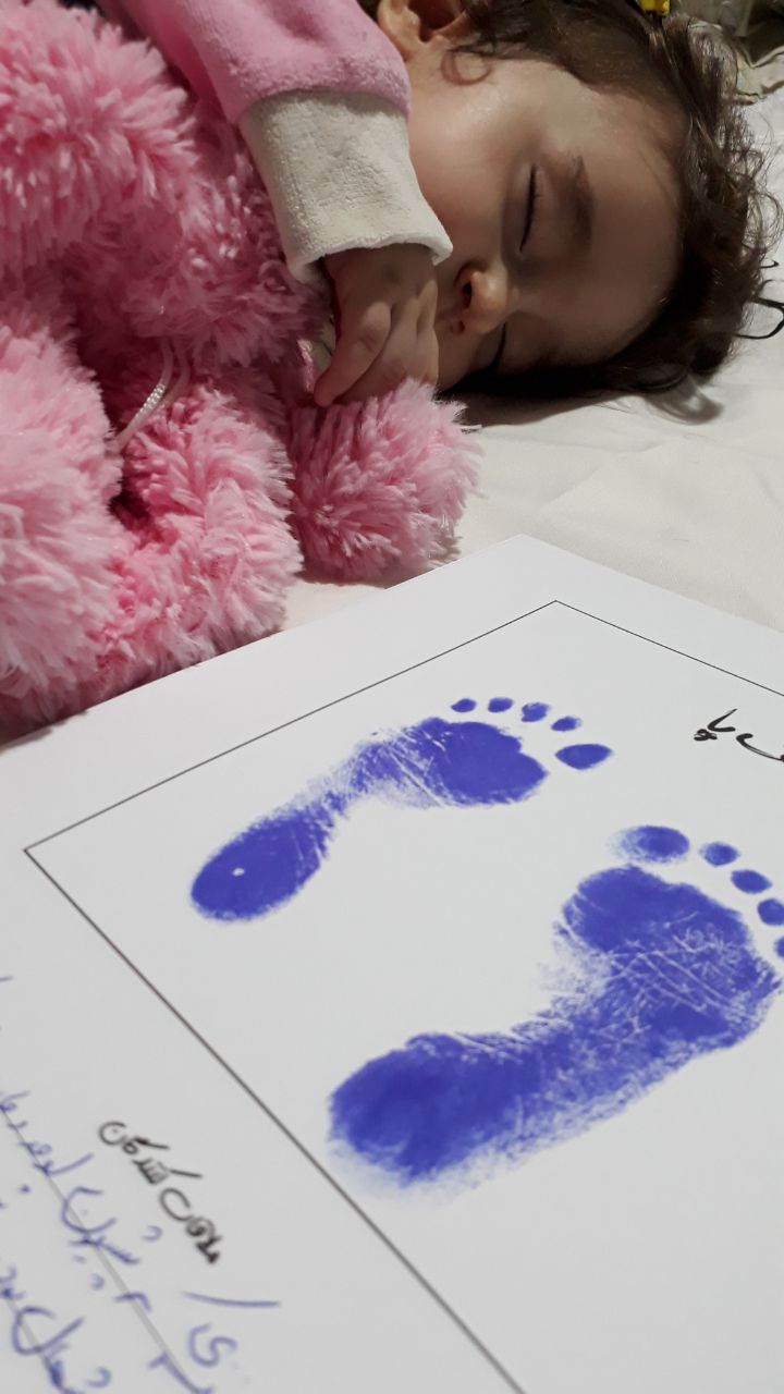 متولد شدن نوزاد هیراد پورعسگری