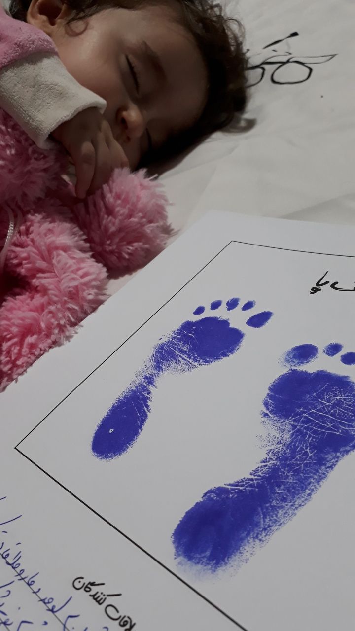 متولد شدن نوزاد هیراد پورعسگری