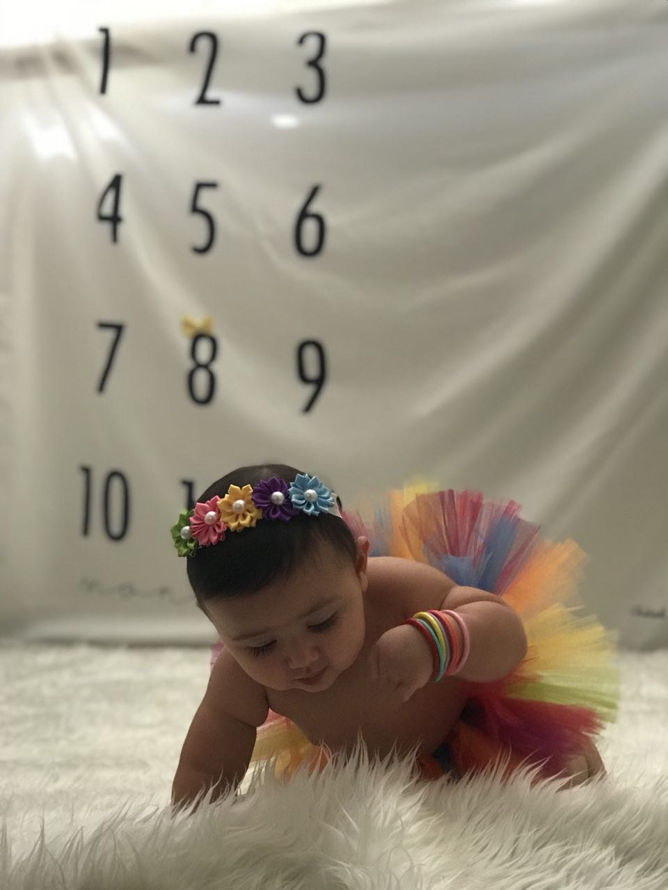 پارچه ماهگرد نوزاد طرح کلاسیک هیراد پورعسگری