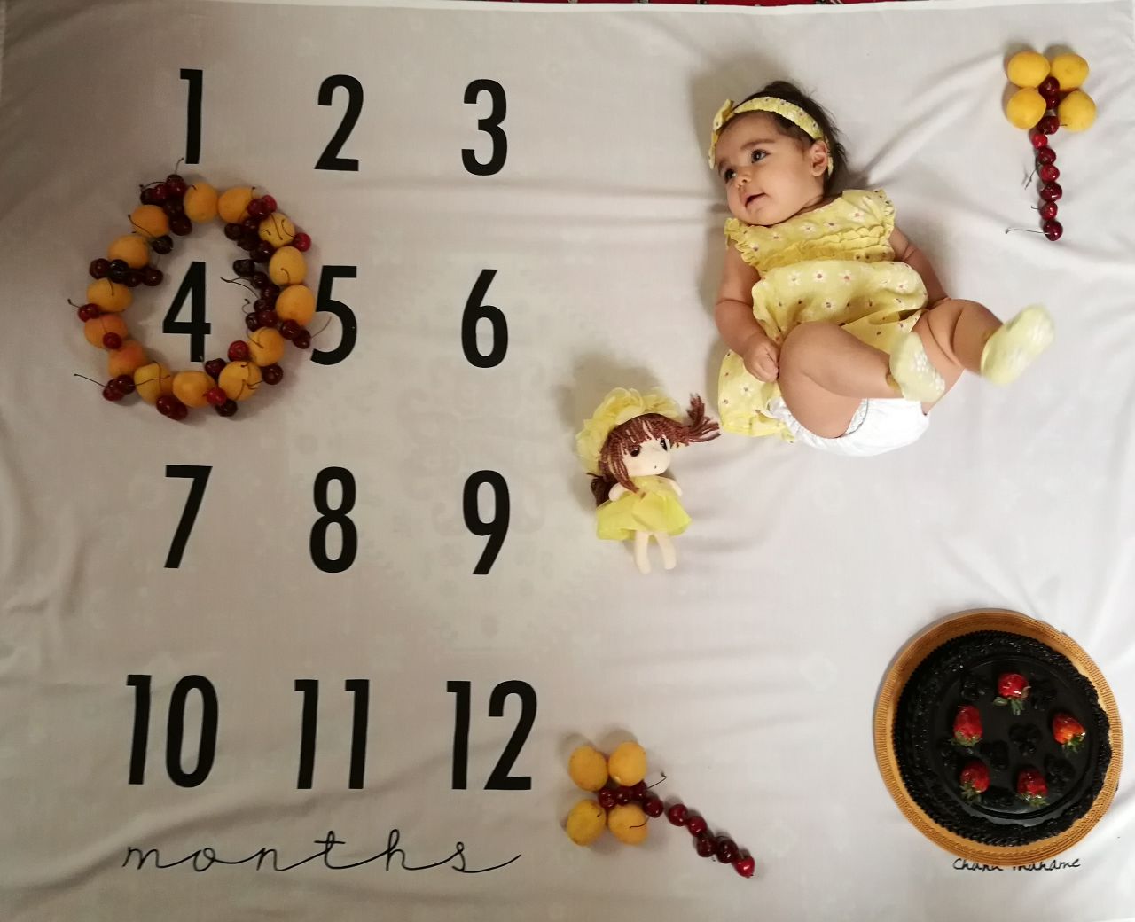 چهار ماهگی نوزاد هیراد پورعسگری