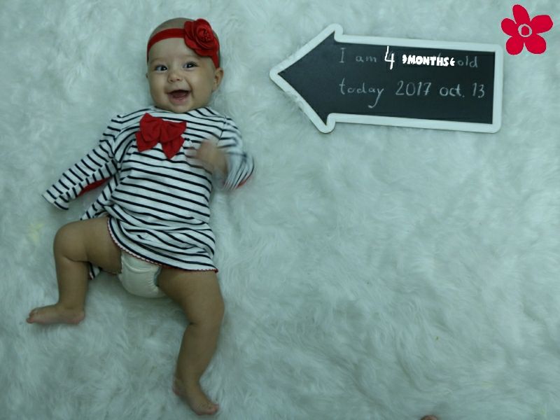 چهار ماهگی نوزاد هیراد پورعسگری