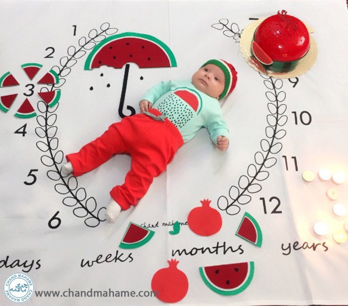 سه ماهگی نوزاد هیراد پورعسگری