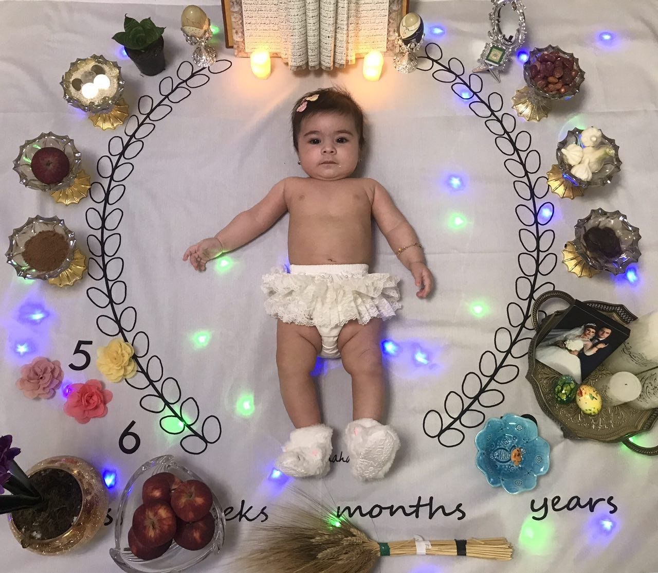 پنج ماهگی نوزاد هیراد پورعسگری