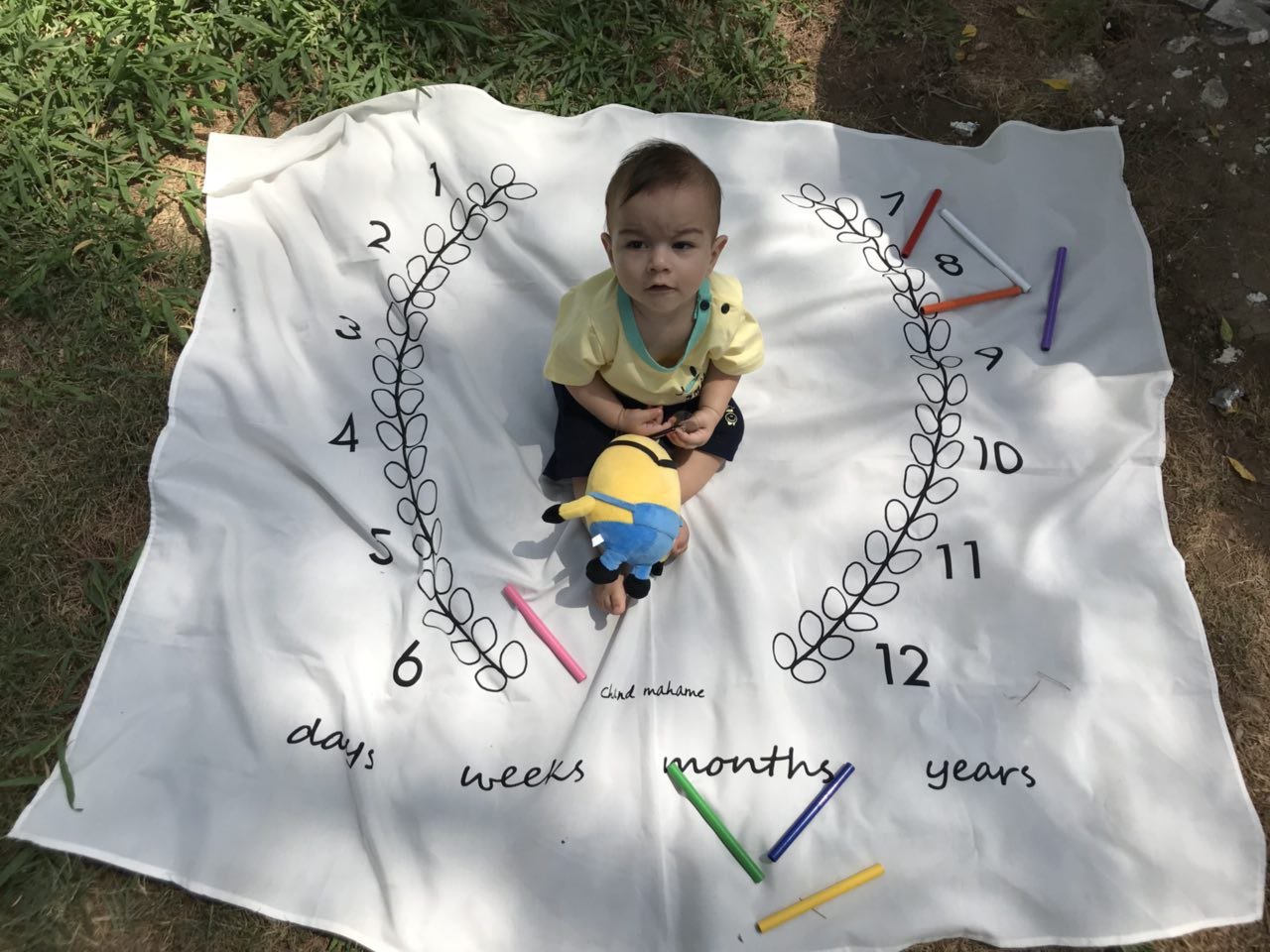 پارچه ماه شمار طرح شاخه زیتون هیراد پورعسگری