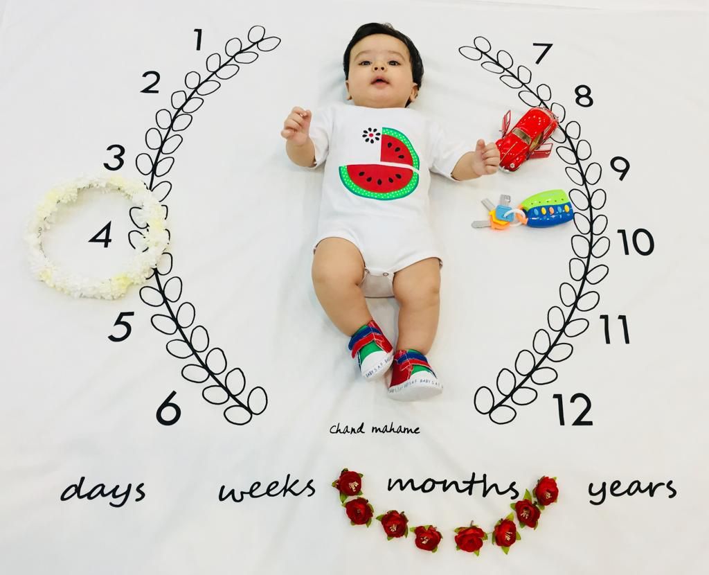 چهار ماهگی نوزاد هیراد پورعسگری