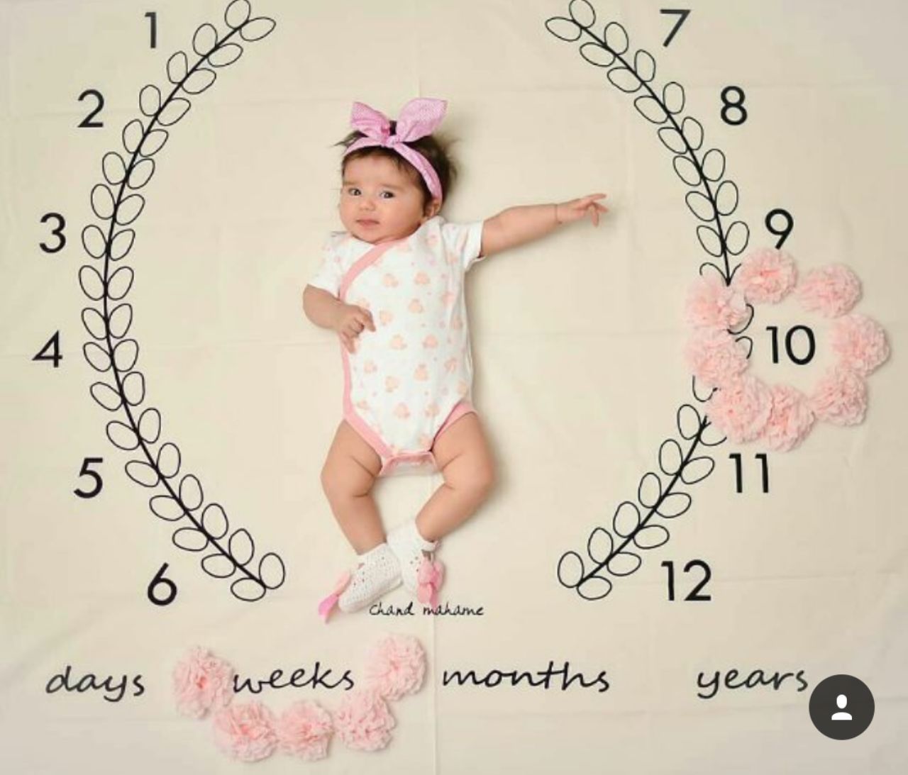 پارچه ماه شمار طرح شاخه زیتون هیراد پورعسگری