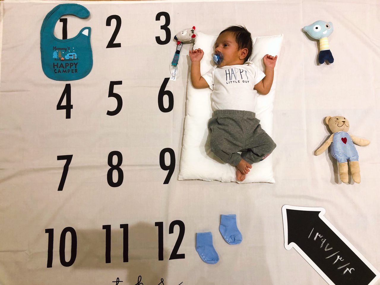 یک ماهگی نوزاد هیراد پورعسگری