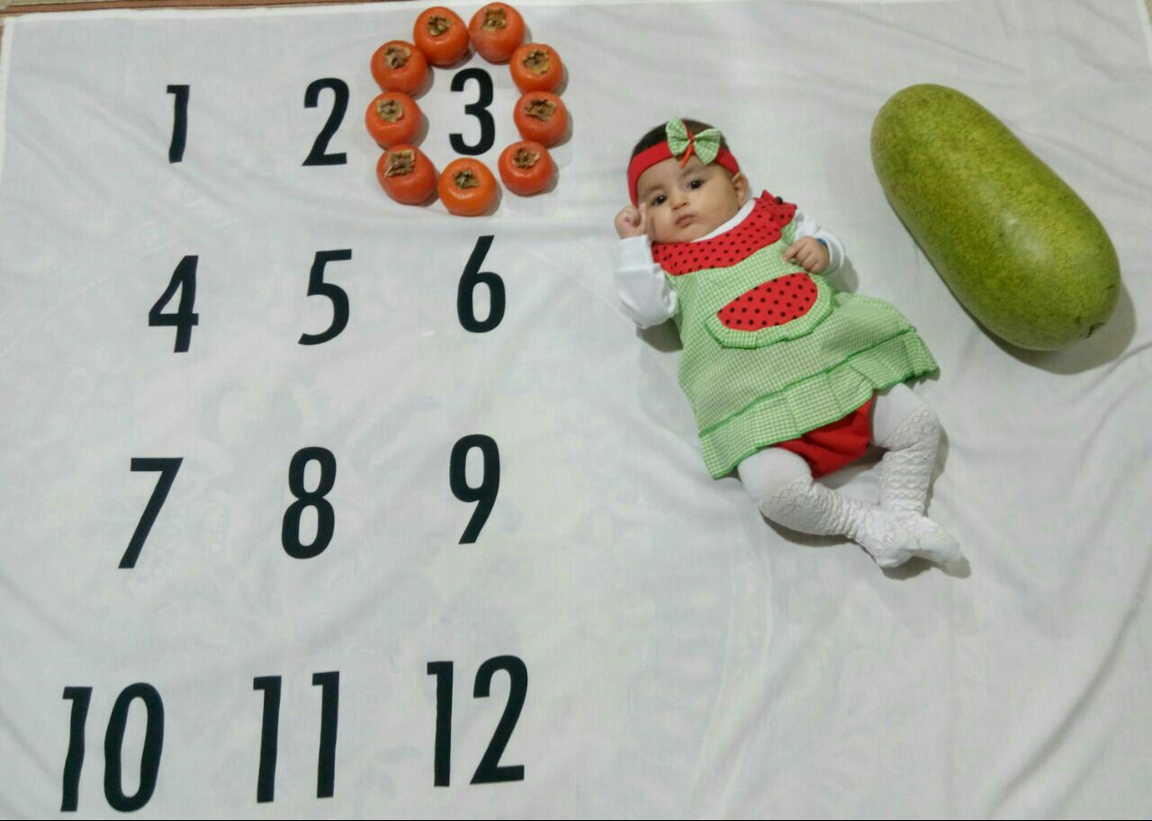 سه ماهگی نوزاد هیراد پورعسگری