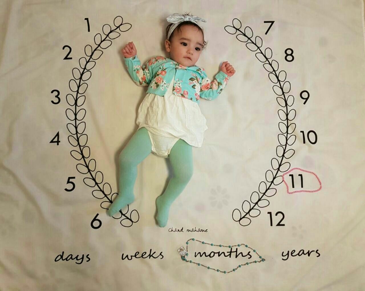 یازده ماهگی نوزاد هیراد پورعسگری