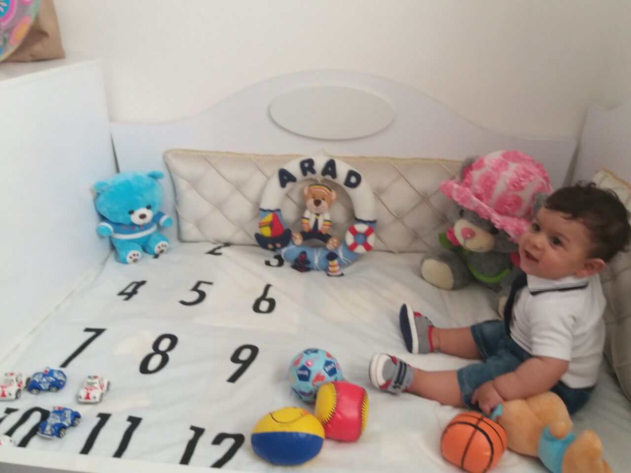 ده ماهگی نوزاد هیراد پورعسگری