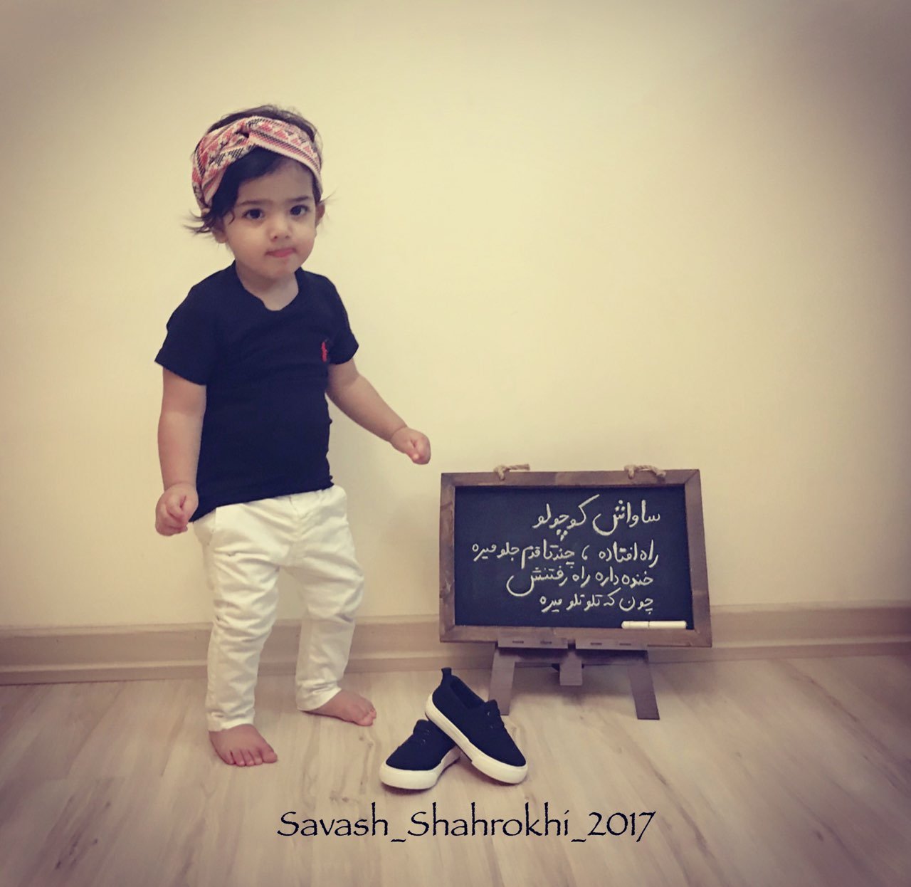 راه رفتن نوزاد هیراد پورعسگری