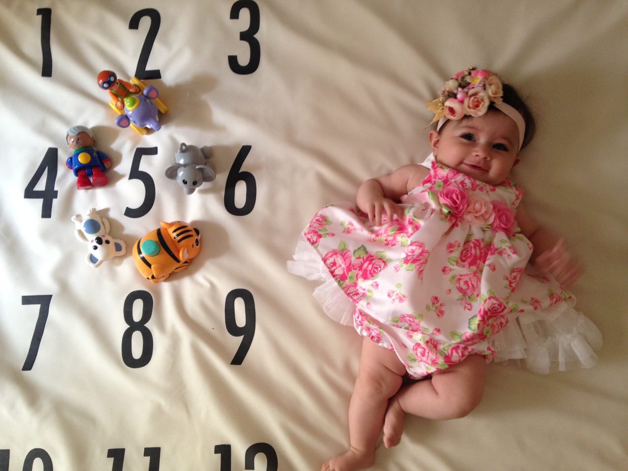 پارچه ماهگرد نوزاد طرح کلاسیک هیراد پورعسگری