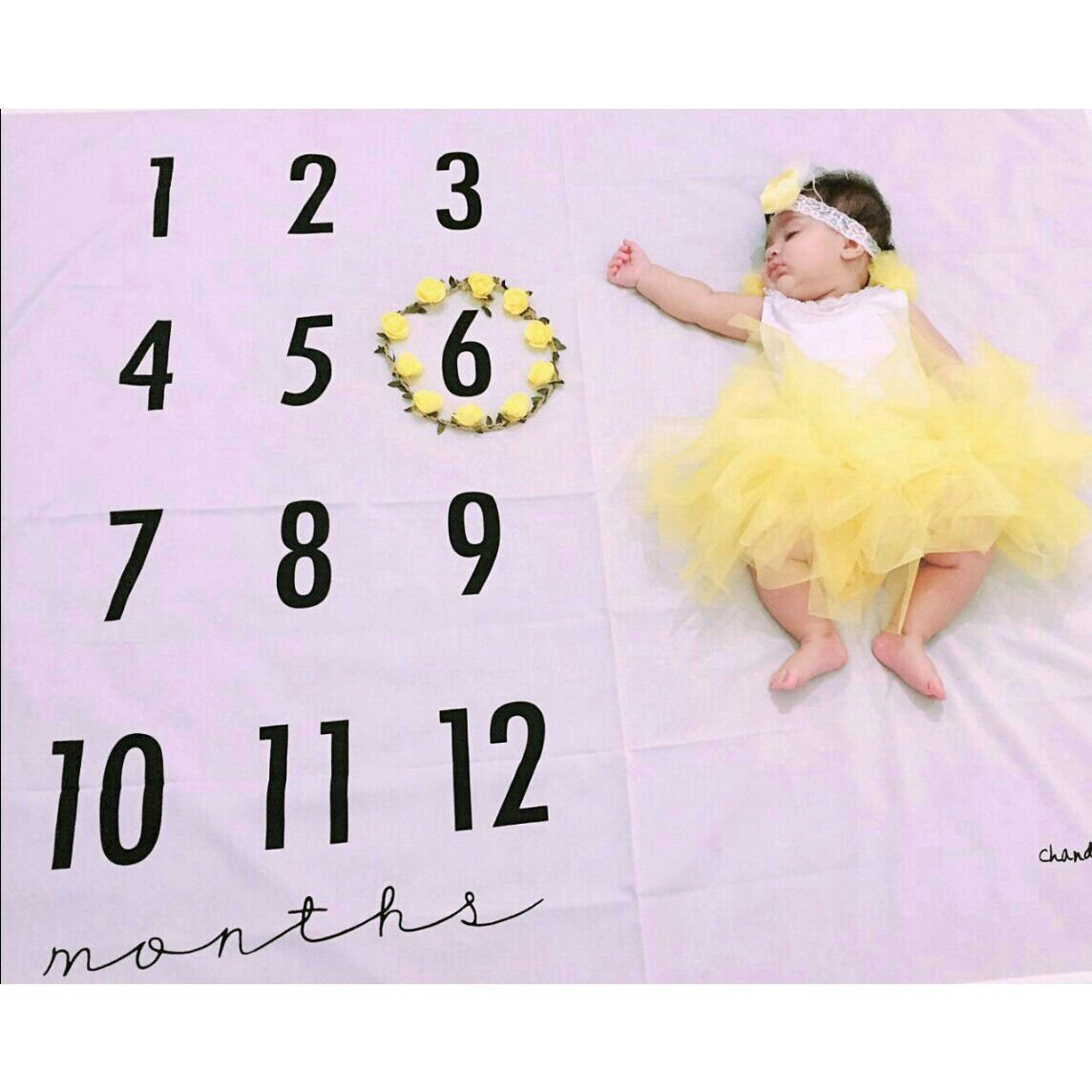 پارچه ماهگرد نوزاد طرح کلاسیک هیراد پورعسگری