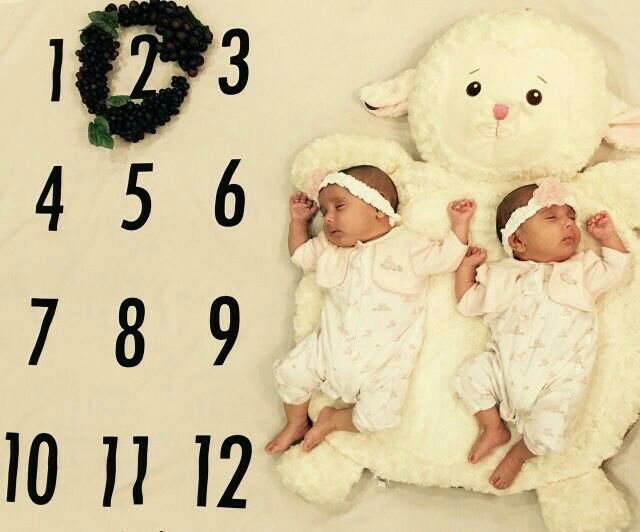 پارچه ماهگرد نوزاد طرح کلاسیک هیراد پورعسگری