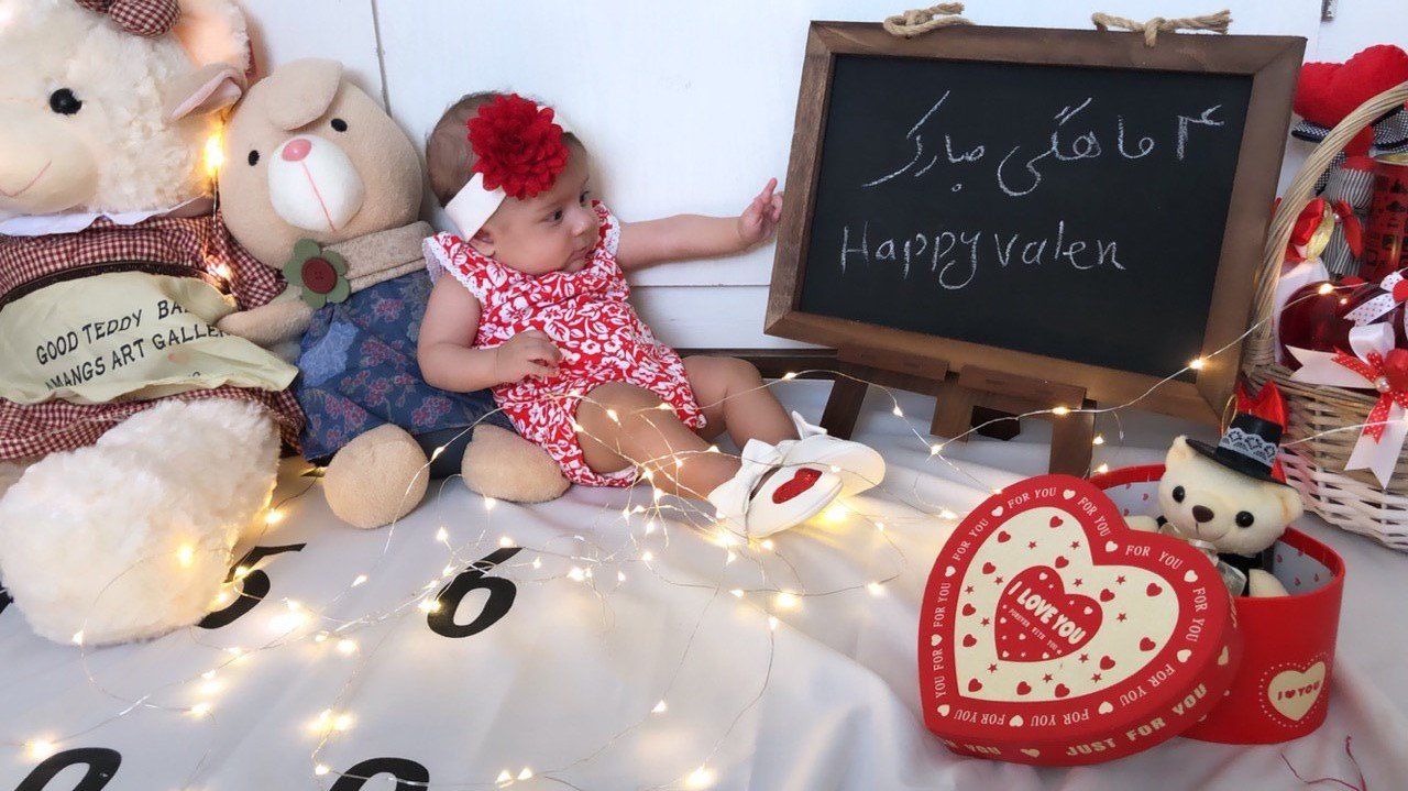 جشن ولنتاین کودک هیراد پورعسگری