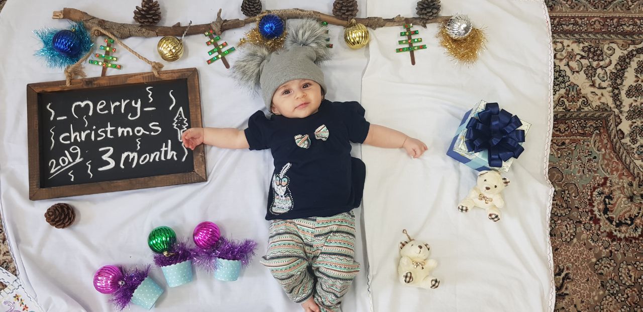 عکس نوزاد پسر هیراد پورعسگری