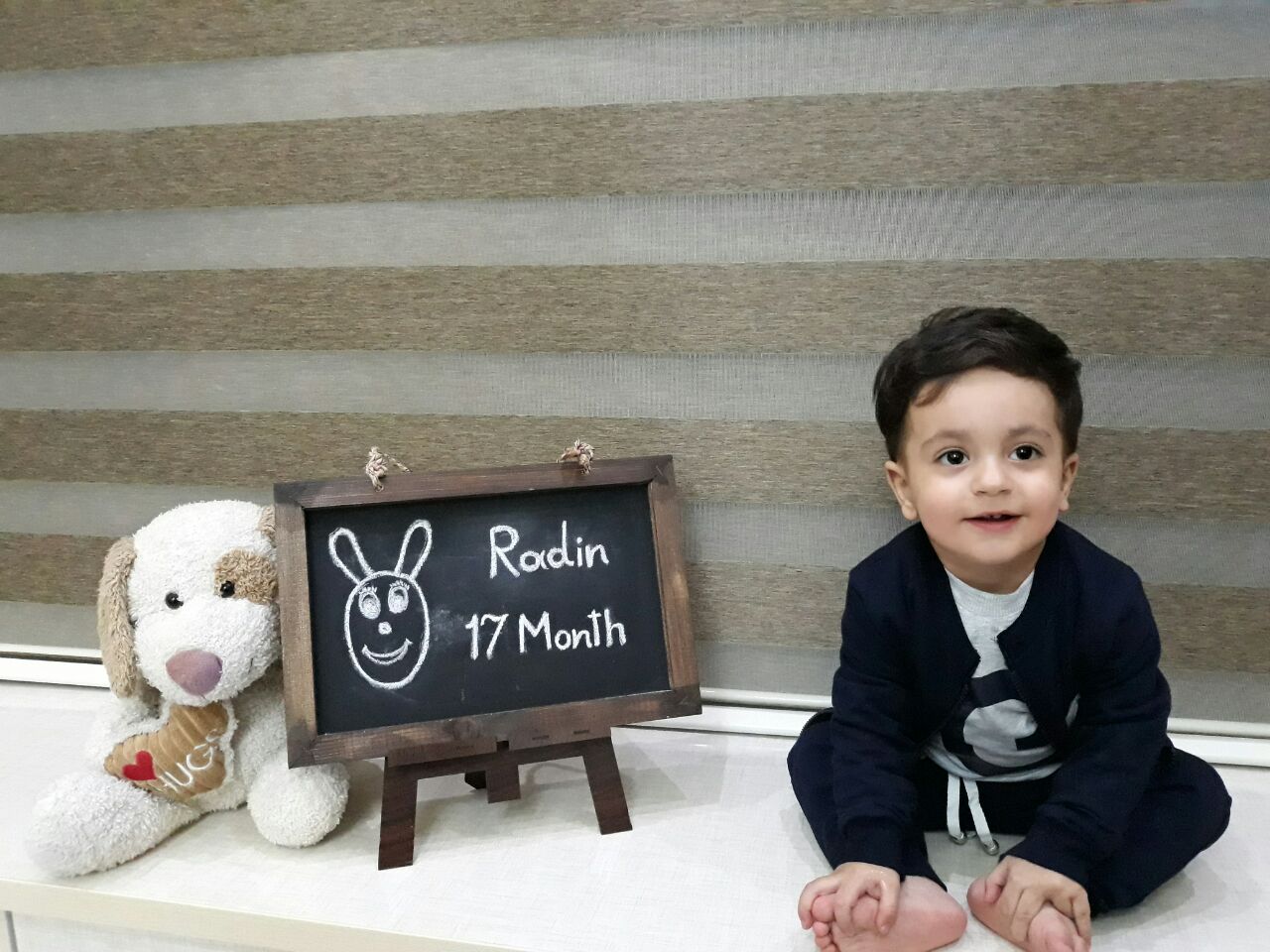 عکس نوزاد پسر هیراد پورعسگری