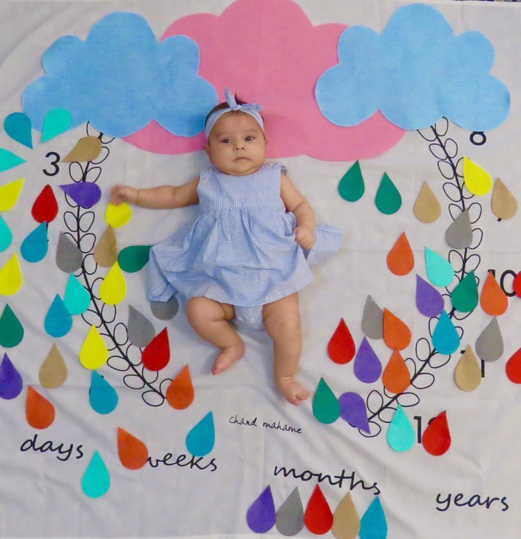 عکس نوزاد دختر هیراد پورعسگری