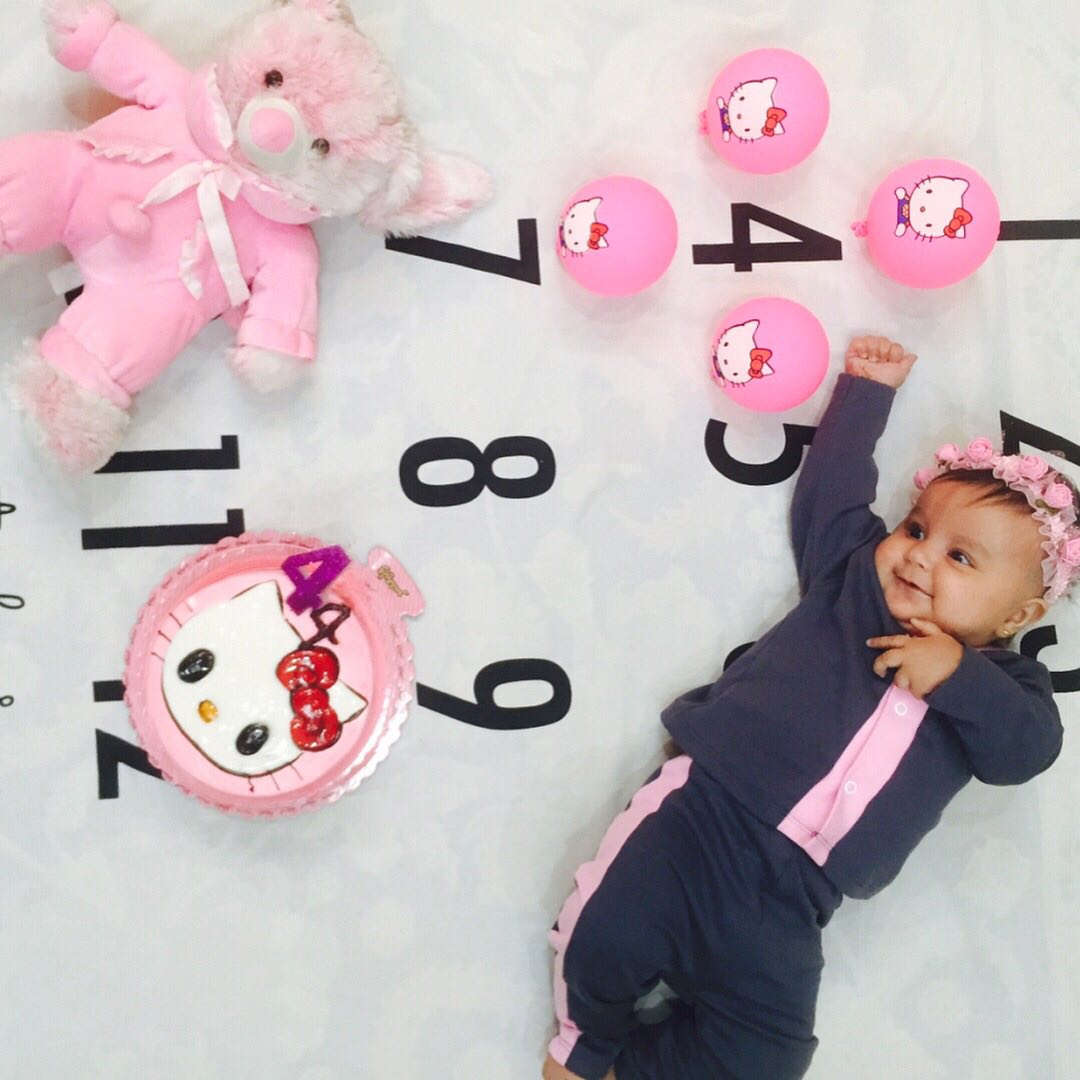 عکس نوزاد دختر هیراد پورعسگری