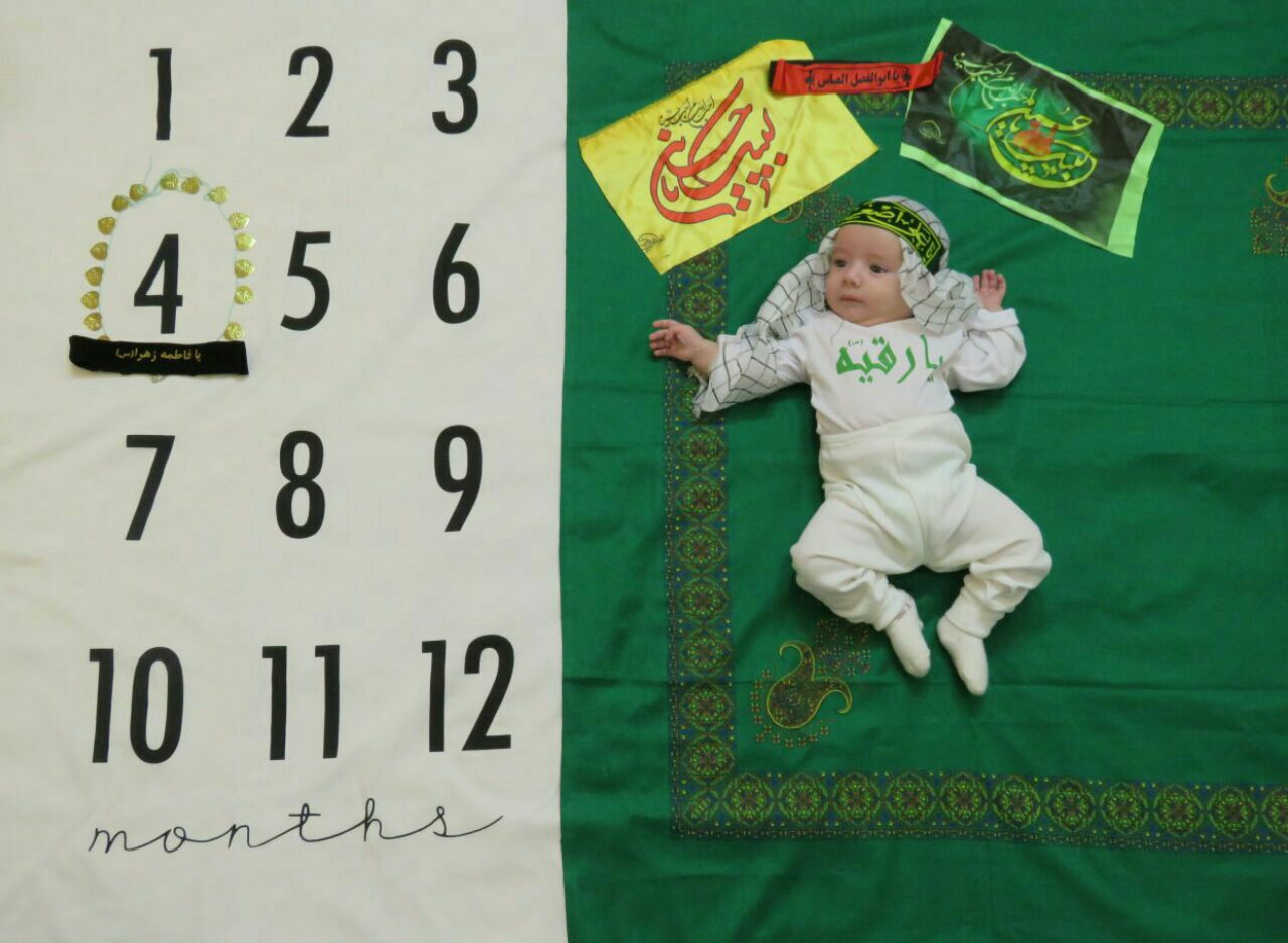 عکس نوزاد دختر هیراد پورعسگری