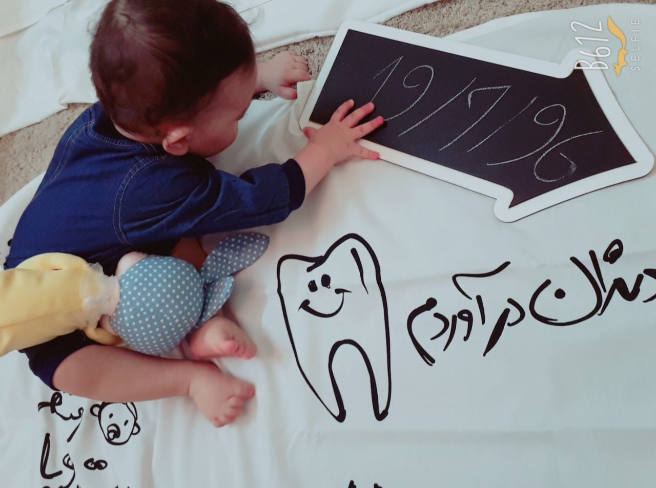 عکس نوزاد پسر هیراد پورعسگری