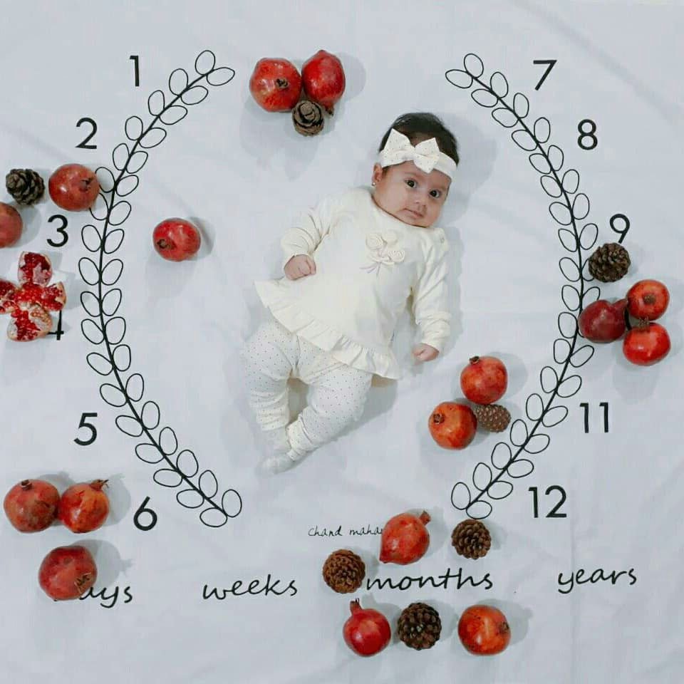 عکس نوزاد دختر هیراد پورعسگری