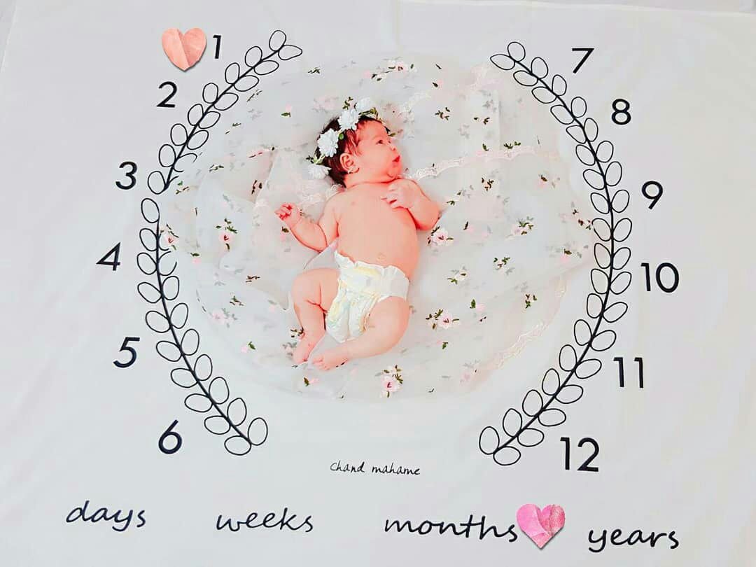 یک ماهگی نوزاد هیراد پورعسگری