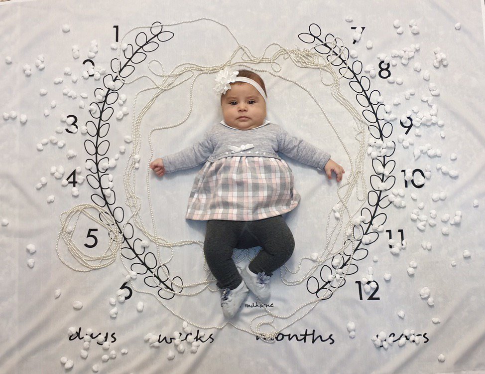 عکس نوزاد دختر هیراد پورعسگری