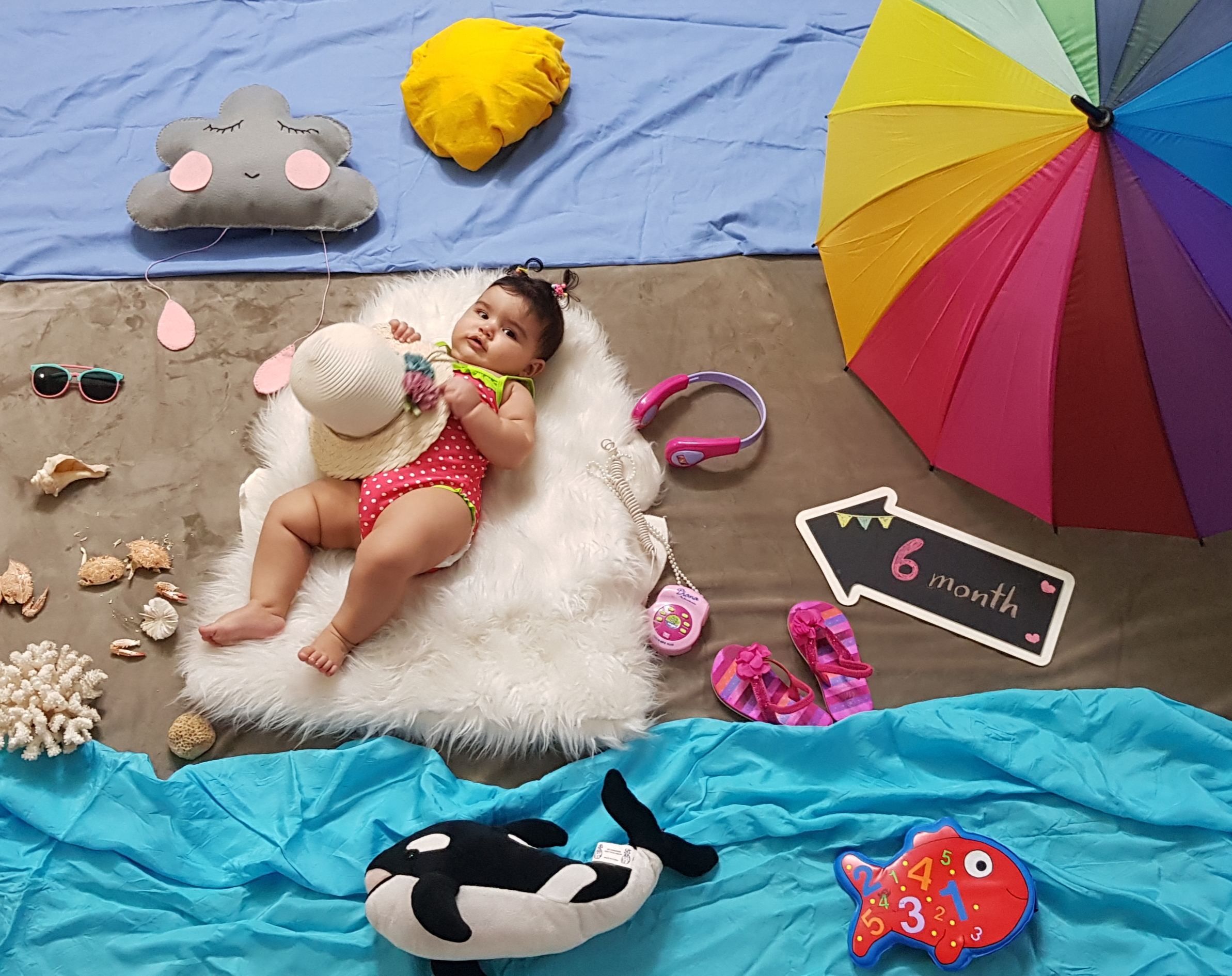 پنج ماهگی نوزاد جانان نواصری