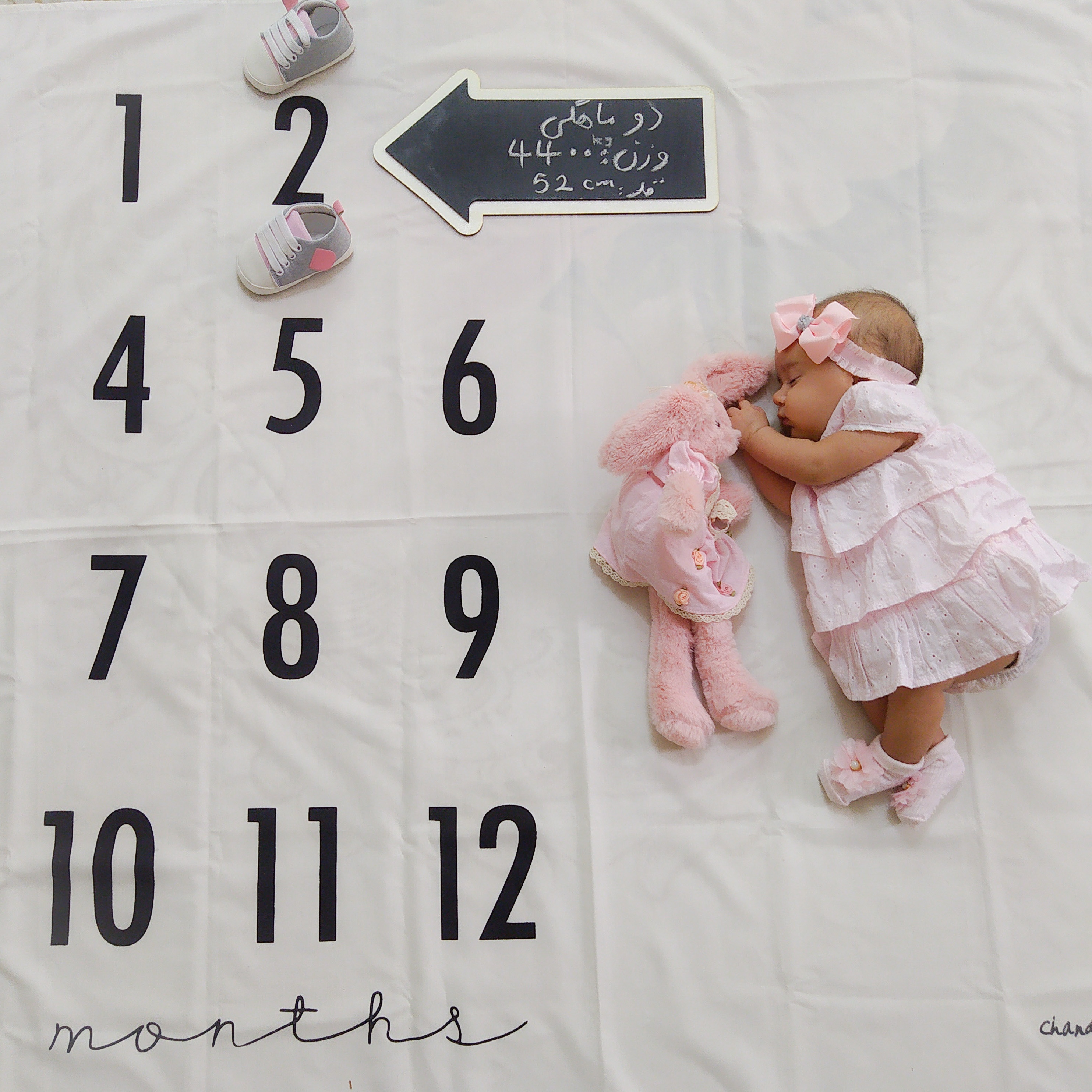 دو ماهگی نوزاد مه یاس فلاح