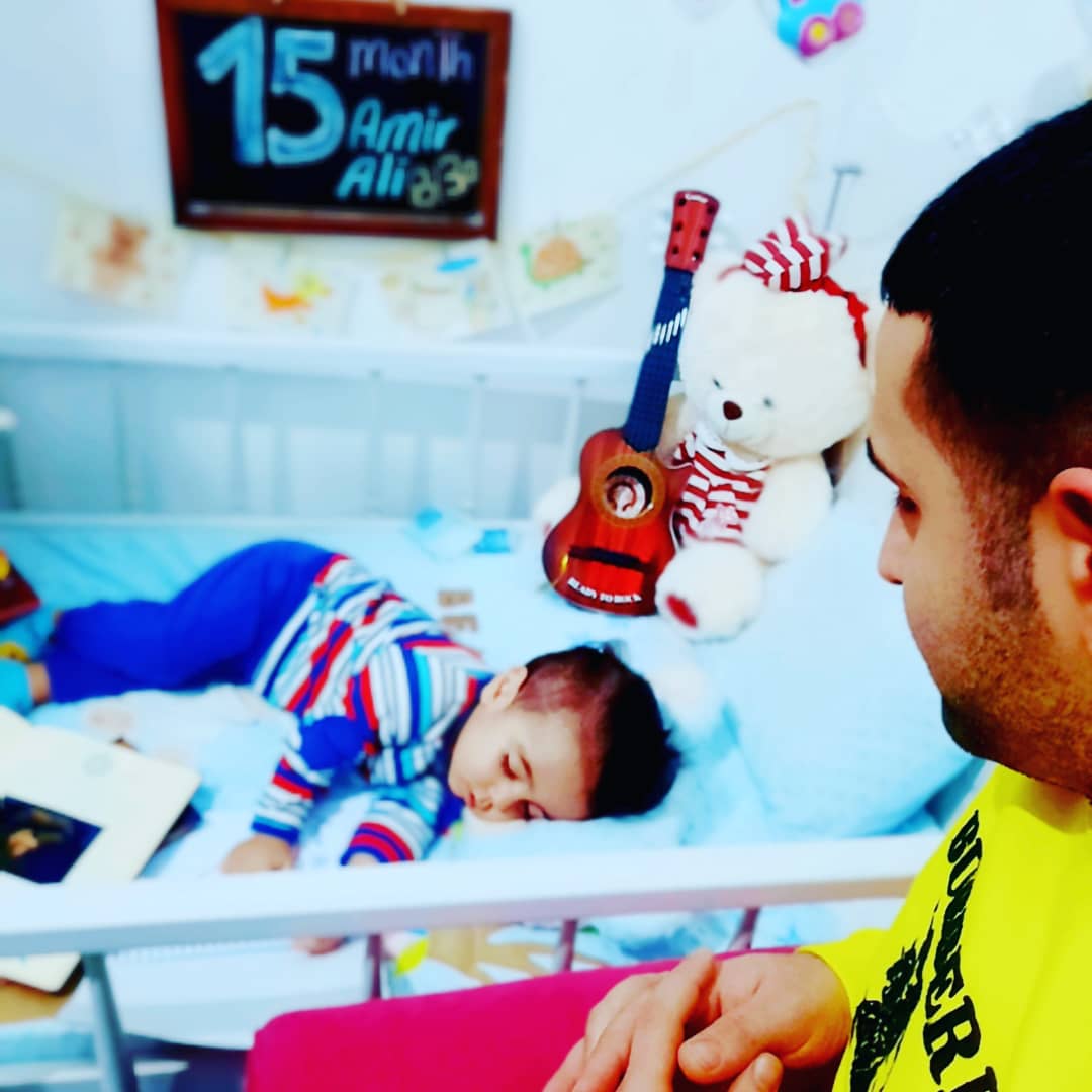 چهارده ماهگی_کودک امیرعلی جعفری