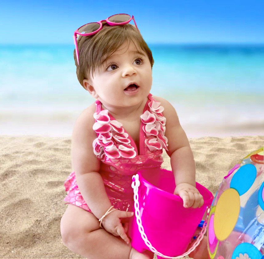 هشت ماهگی نوزاد بنيتا عسگرى