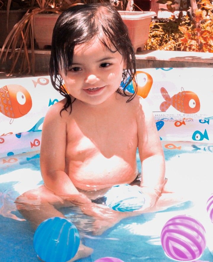 شانزده ماهگی کودک گلشا معرفت