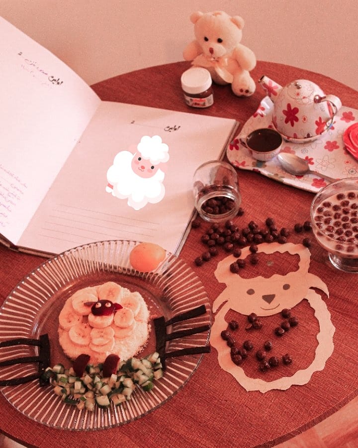 شانزده ماهگی کودک گلشا معرفت