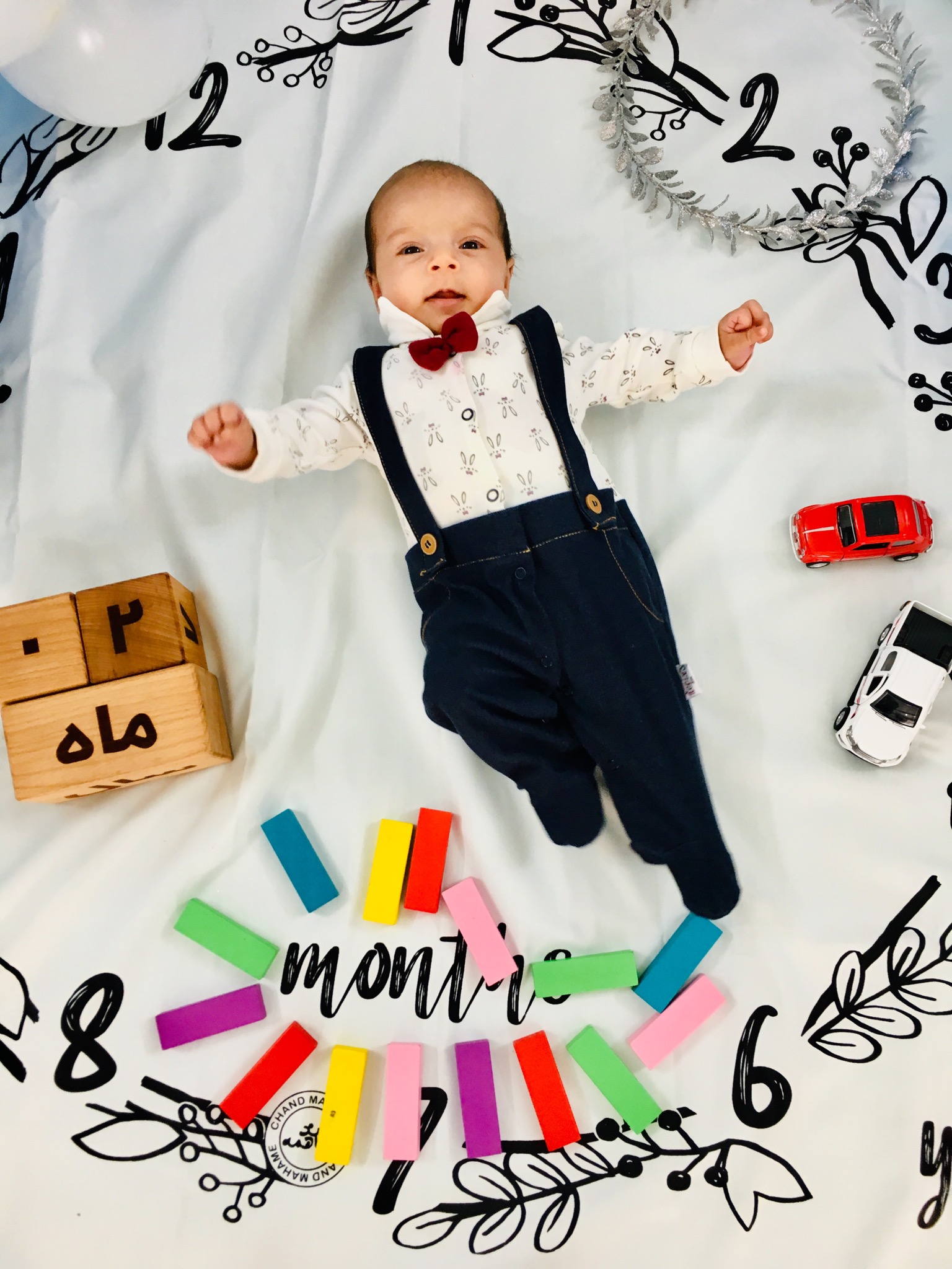 دو ماهگی نوزاد سامیار صاحبی