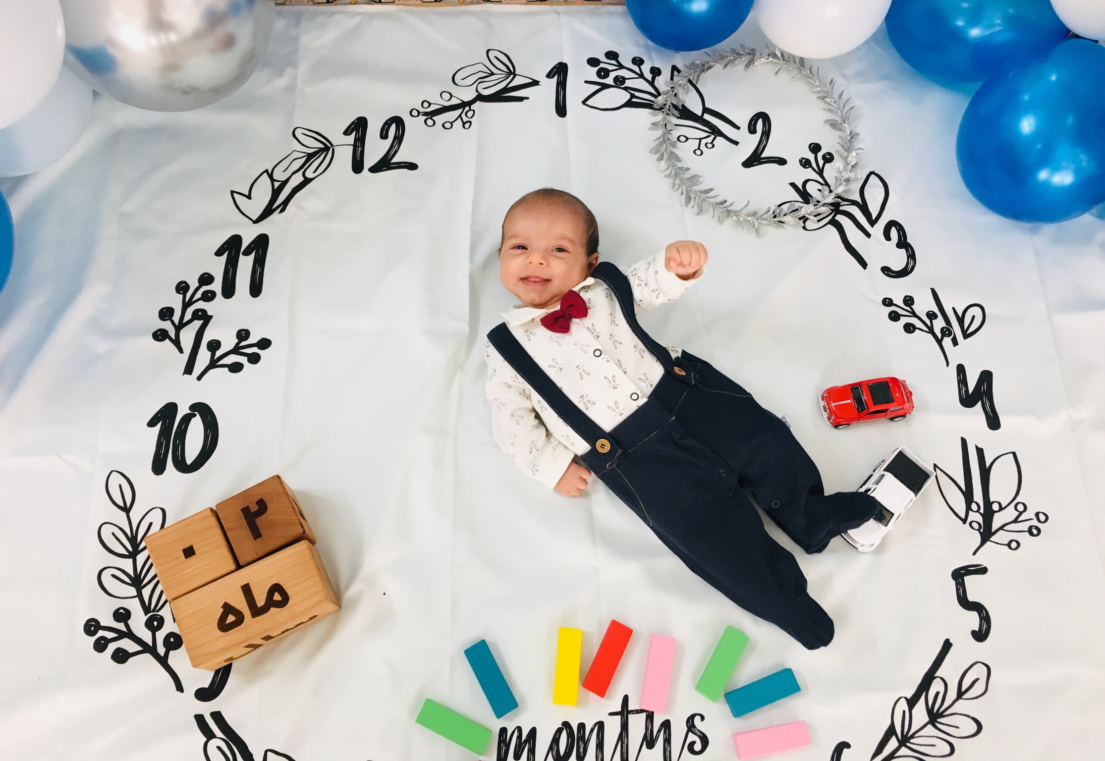 اولین خنده نوزاد سامیار صاحبی