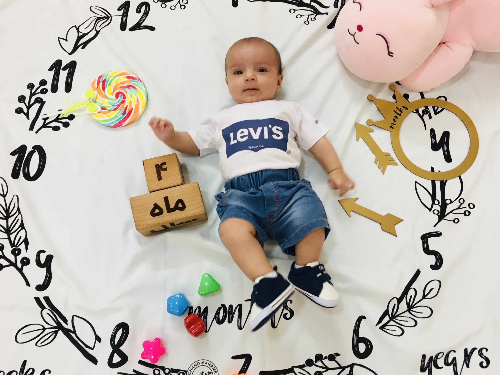 غلتیدن نوزاد سامیار صاحبی