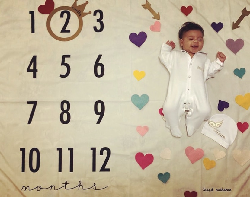 اولین خنده نوزاد نیوان حسینی نقوی